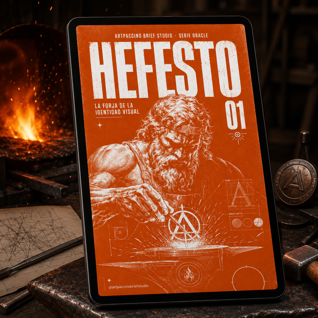 Hefesto 01 - La forja de la identidad visual 🔥⚒️